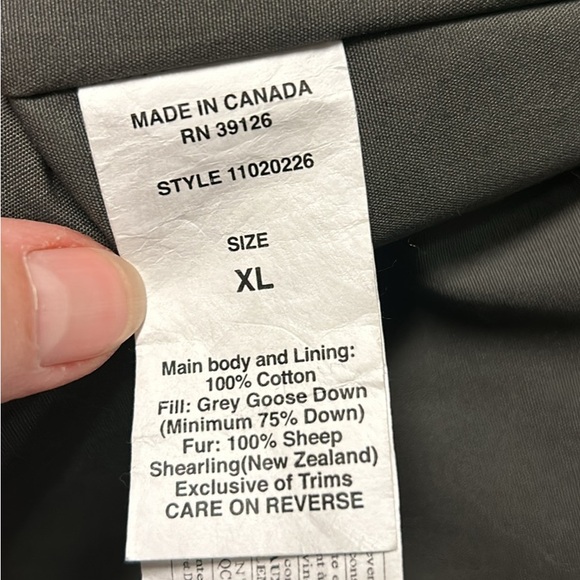 FILSON ‘Northwest’ Goose Down Parka, Shearling Trim, Size XL, PERFECT CONDITION - Picture 11 of 17